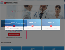Tablet Screenshot of kardiolita.lt